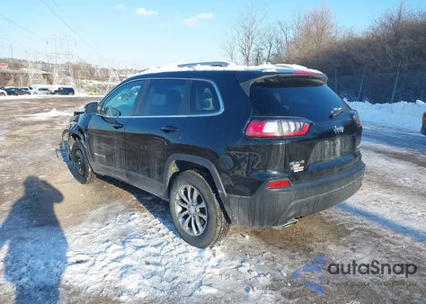 2021 Jeep Cherokee Latitude Lux 4X4 из США, поврежденный, VIN 1C4PJMMX8MD142606
